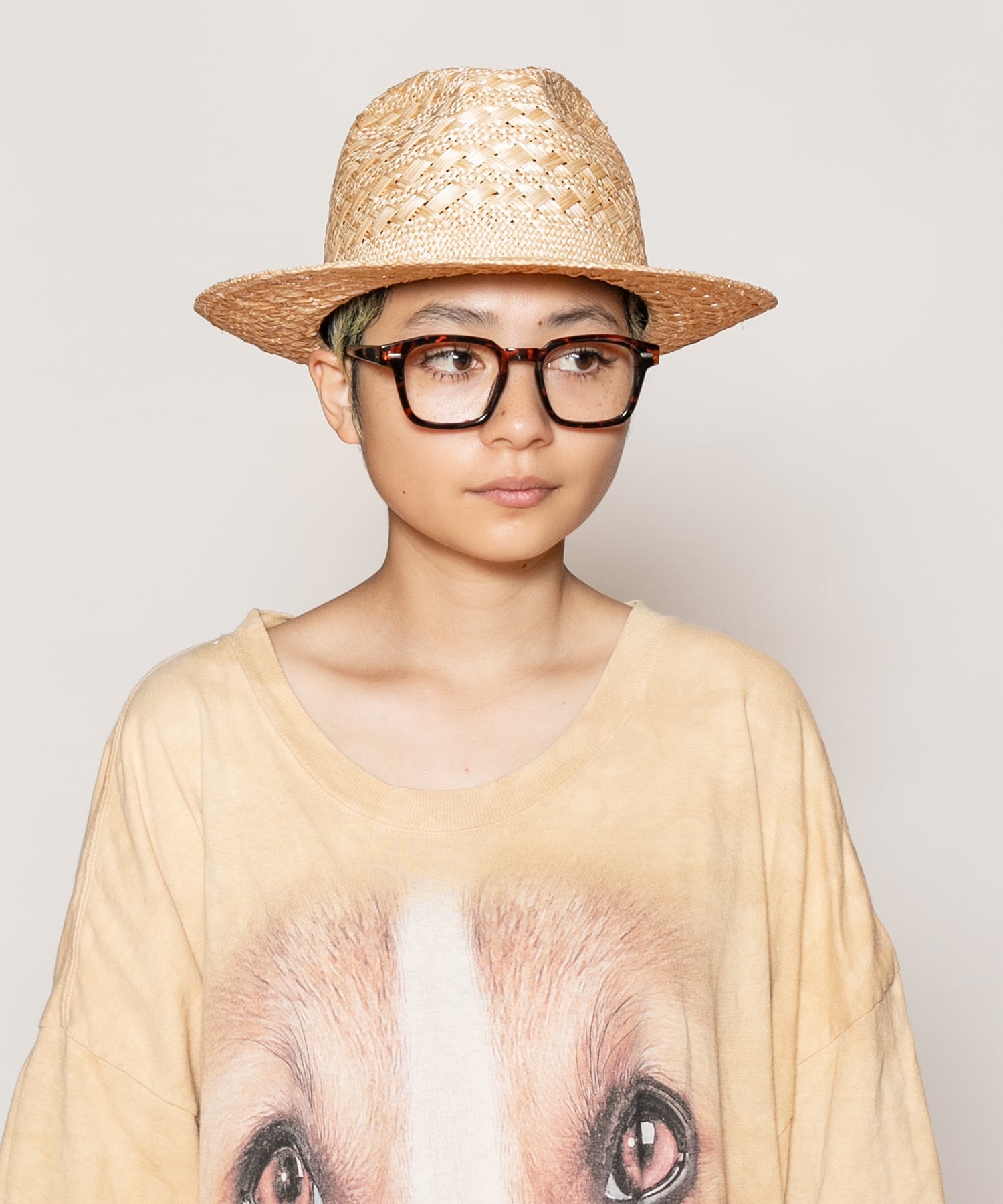 CA4LA VINTAGE PATTERN BAO HB カシラ 帽子 ハット ホワイト【送料無料】