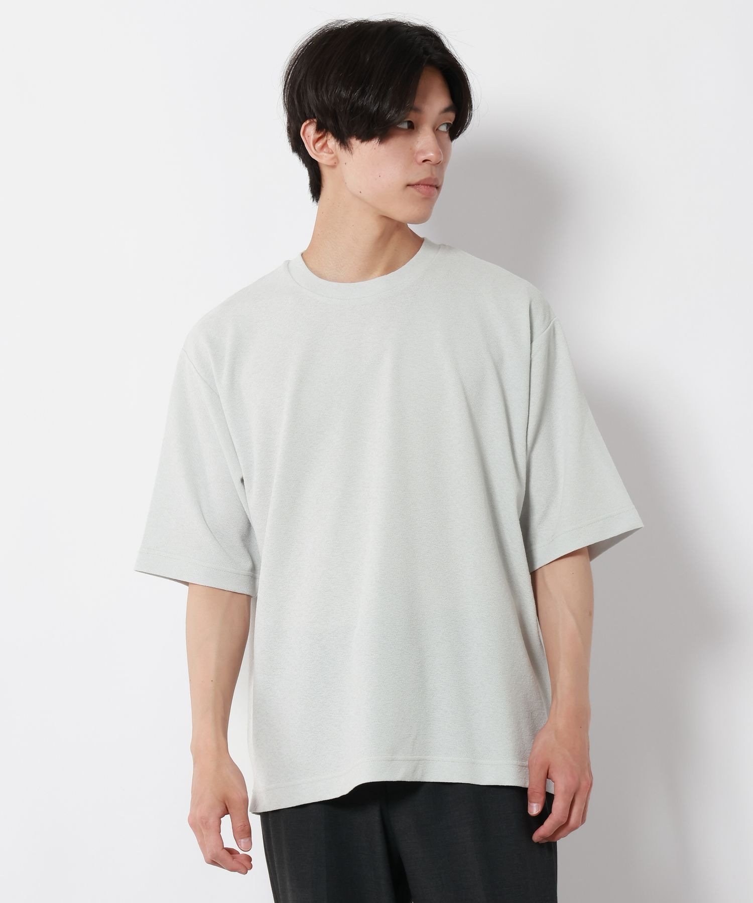AiryBreezeTシャツ/一部店舗限定/815911 グローバルワーク トップス カットソー・Tシャツ グレー