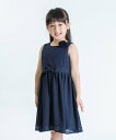 【SALE/55%OFF】COMME CA ISM コサージュ付き ワンピース(100-130cm) コムサイズム ワンピース・ドレス ワンピース ネイビー ブ...
