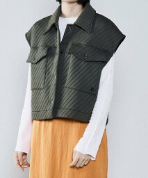 【SALE／30%OFF】CONVERSE TOKYO WOMEN キルティングジャケット コンバーストウキョウ トップス ベアトップ カーキ ブラック【送料無料】