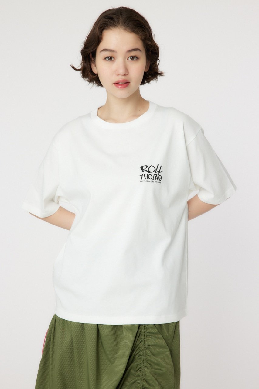 ロデオクラウンズ トップス レディース RODEO CROWNS WIDE BOWL 【UNISEX】RTL Tシャツ ロデオクラウンズワイドボウル トップス カットソー・Tシャツ ホワイト ブラック イエロー