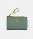 COACH 【公式】エッセンシャル Lジップ キー ケース コーチ 財布・ポーチ・ケース その他の財布・ポーチ・ケース グリーン【送料無料】