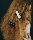 IRIS47 IRIS 47/marcato clip フォブ ヘアアクセサリー バレッタ・ヘアクリップ・ヘアピン ブラック ベージュ【送料無料】