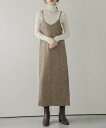 La-gemme Iラインキャミワンピース ラジュール ワンピース・ドレス ワンピース ブラウン グレー ブラック【送料無料】