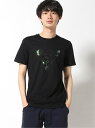 【SALE／30%OFF】GUESS (M)Logo Tee ゲス トップス カットソー・Tシャツ ブラック ホワイト