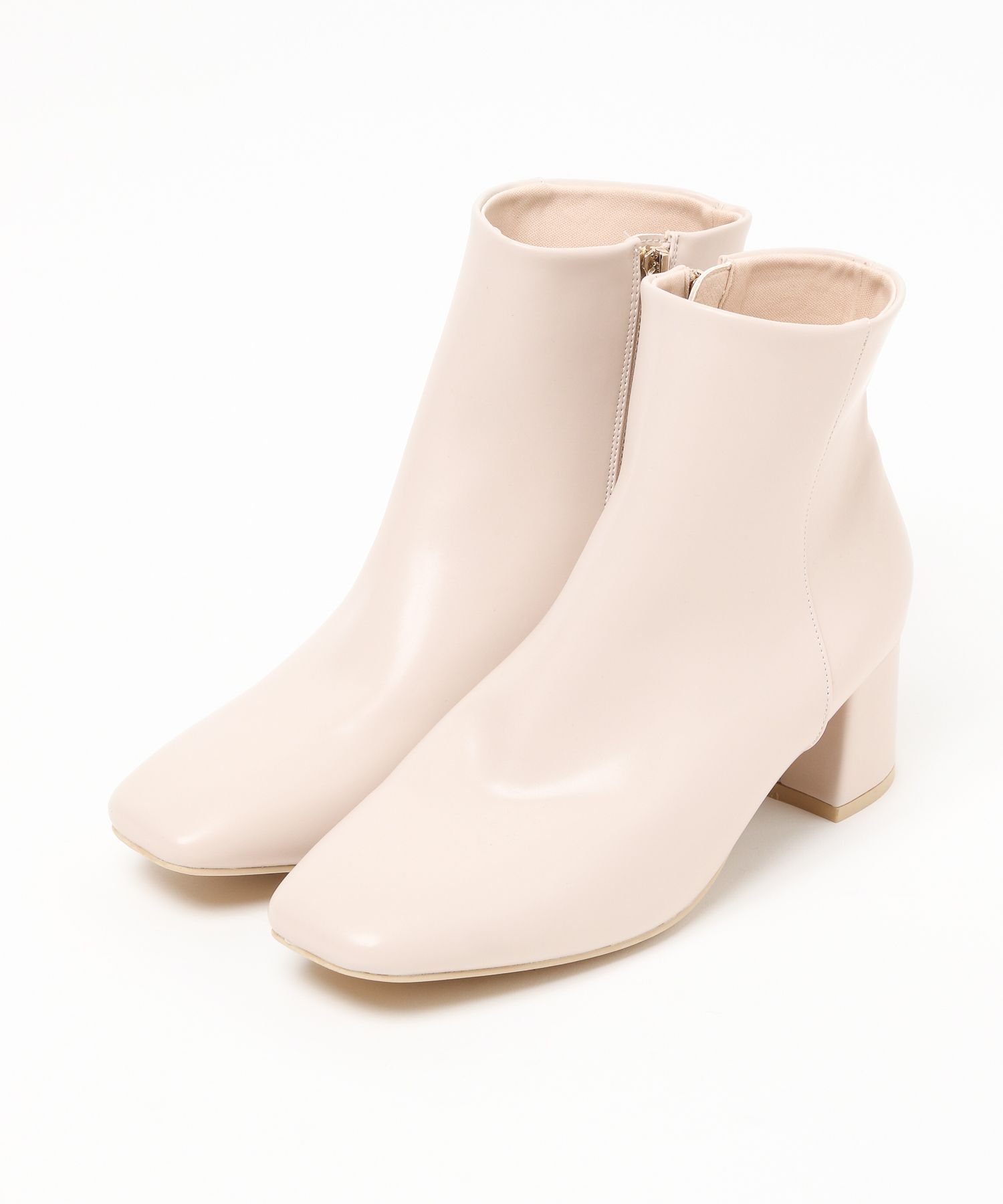 【SALE／50%OFF】GLOBAL WORK (W)ラクッションハッスイスクエアBT グローバルワーク シューズ・靴 ブーツ ホワイト ブラウン ブラックのサムネイル