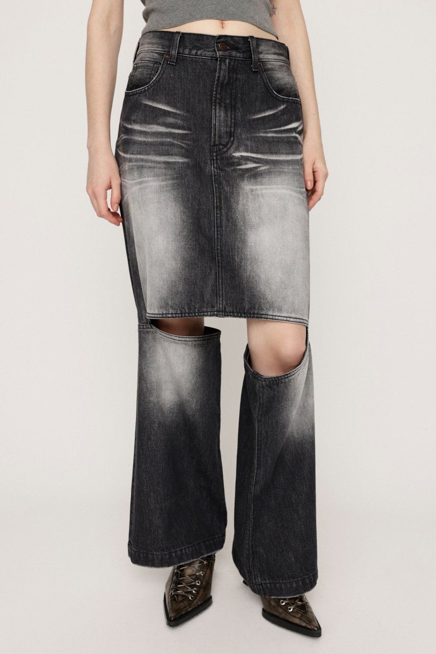 【SALE／20%OFF】SLY KNEE REVEAL SK-E スライ スカート その他のスカート ブラック【送料無料】