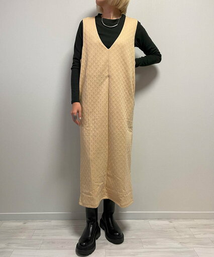 【SALE/38%OFF】CHiLL365 CHiLL365/(W)Vネックジャンスカ リラクロ ワンピース・ドレス ジャンパースカート グレー イエロー ベージュ ブルー 【SALE/38%OFF】CHiLL365 CHiLL365/(W)Vネックジャンスカ リラクロ ワンピース・ドレス ジャンパースカート グレー イエロー ベージュ ブルー