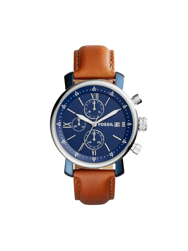 フォッシル ビジネス腕時計 メンズ FOSSIL (M)RHETT_BQ2163 フォッシル アクセサリー・腕時計 腕時計 ブルー【送料無料】