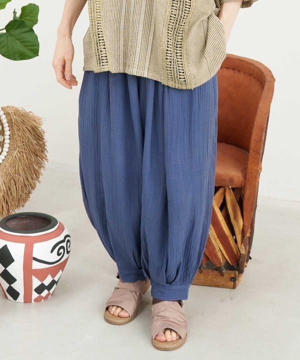 チャイハネ 【チャイハネ】デーゼメンズパンツ アミナコレクション パンツ その他のパンツ ブラック ブルー ベージュ