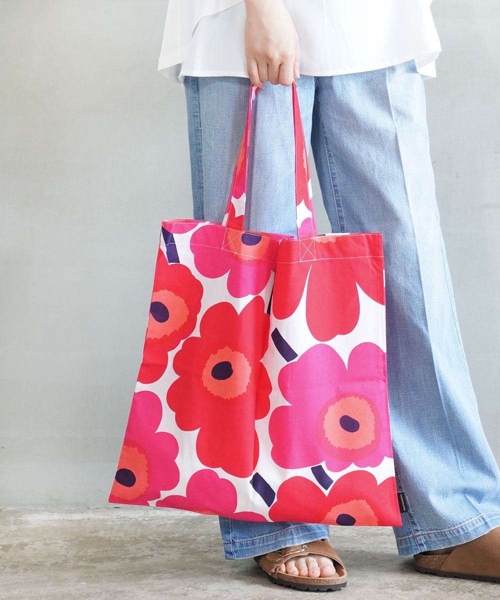 マリメッコ PIENI UNIKKO BAG 44*43 ブルーコムブルー バッグ トートバッグ