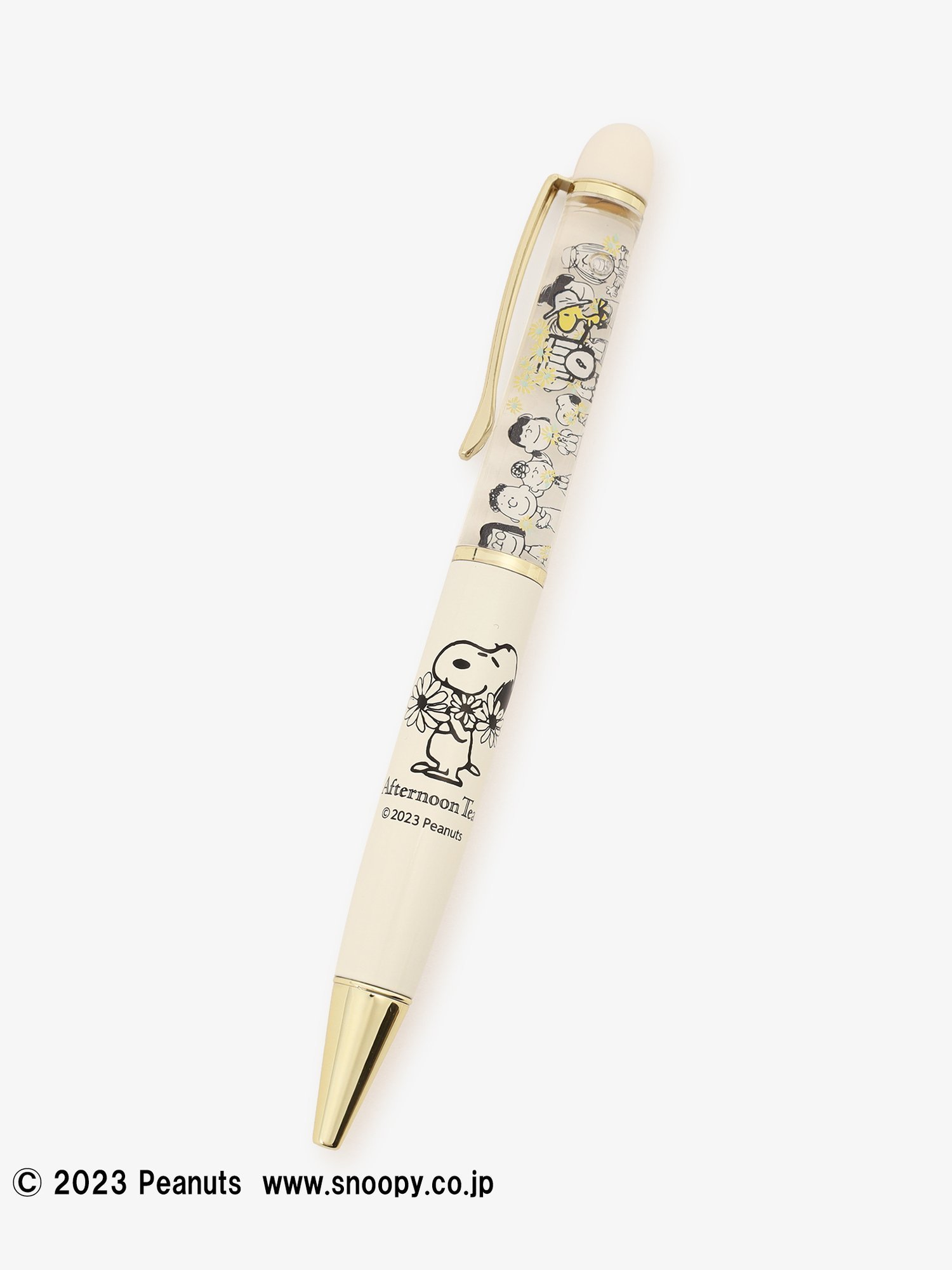 Afternoon Tea LIVING ボールペン/PEANUTS アフタヌーンティー・リビング 文房具 その他の文房具 ホワイト グリーンのサムネイル
