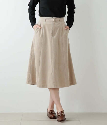 【SALE/56%OFF】NEWYORKER WOMEN L-SIZE 【L】シャンブレーコール ベルト付きセミフレアスカート ニューヨーカー エルサイズ スカート その他のスカート ベージュ【送料無料】 【SALE/56%OFF】NEWYORKER WOMEN L-SIZE 【L】シャンブレーコール ベルト付きセミフレアスカート ニューヨーカー エルサイズ スカート その他のスカート ベージュ【送料無料】
