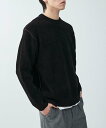 JUNRed j.n.r.d/ダブルジャガードニット ジュンレッド トップス ニット ホワイト ブラック ベージュ【送料無料】(4)