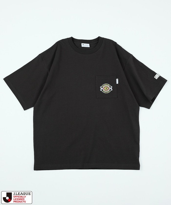 J.LEAGUE × FREAK'S STORE 別注SUPPORTERS SHORT SLEEVE TEE【柏レイソル】 フリークスストア トップス カットソー・Tシャツ グレー ホワイト