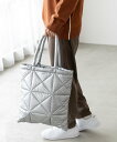 【SALE/64%OFF】LAKOLE キルトトートBAG ラコレ バッグ トートバッグ カーキグリーン ブラック シルバー ブルー