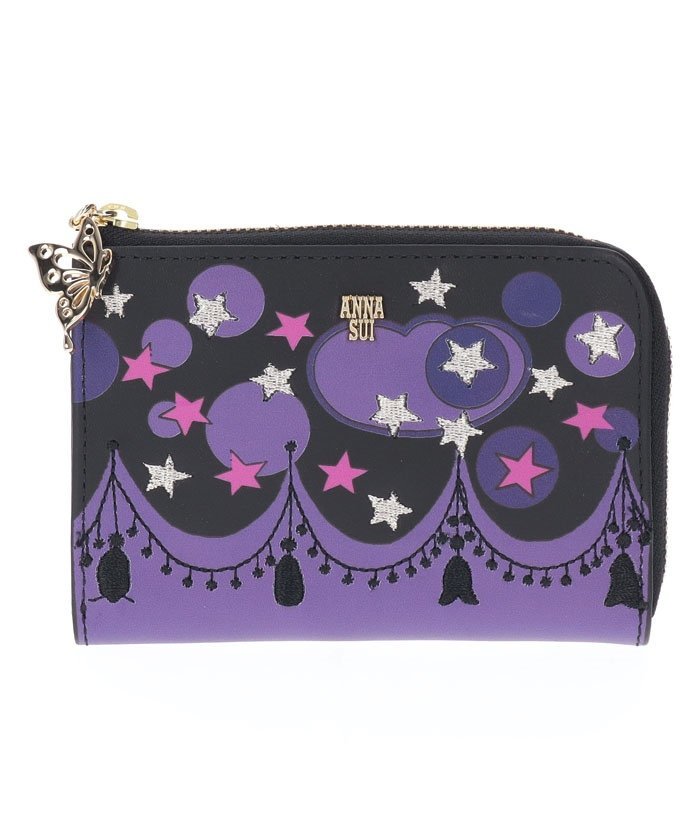 ANNA SUI ディア マルチケース クイーポ ファッション雑貨 その他のファッション雑貨 パープル【送料無料】