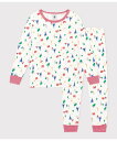 【SALE/20%OFF】PETIT BATEAU 長袖パジャマ プチバトー インナー・ルームウェア パジャマ【送料無料】