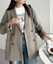 Discoat 【ユニセックス】テックリネンビッグシャツジャケット《WEB限定カラーあり》 ディスコート トップス シャツ・ブラウス ベージュ グレー ブラック...