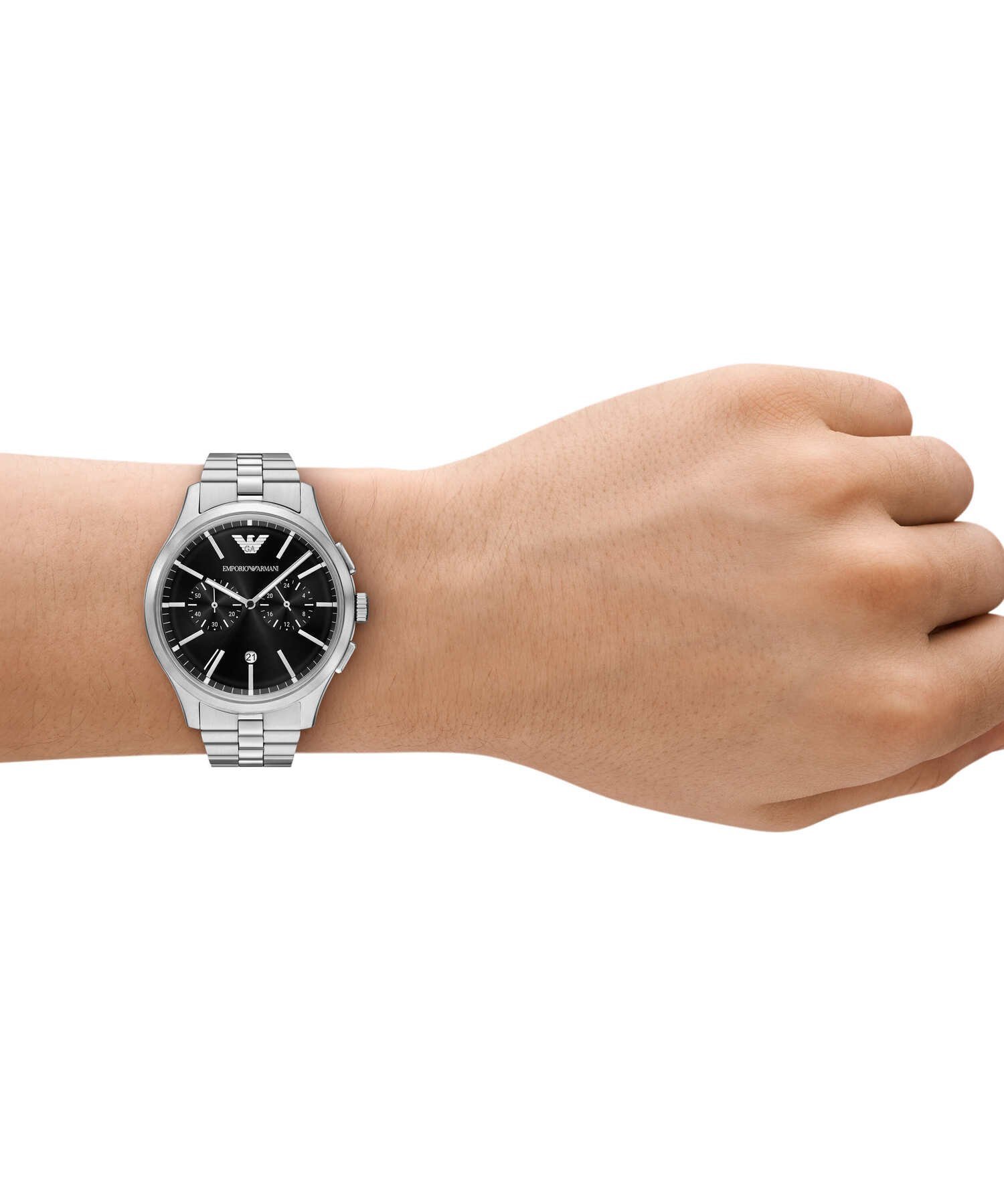 EMPORIO ARMANI エンポリオ・アルマーニ 腕時計 メンズ アナログ ステンレス AR116...