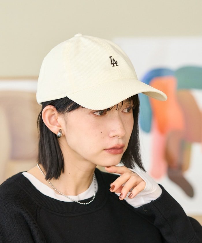NEW ERA 別注 9TWENTY MICROMINI CORDUROY LOGO CAP 26AW フリークスストア 帽子 キャップ レッド ネイビー ブラウン ベージュ【送料無料】