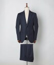 【SALE/35%OFF】SHIPS MEN SHIPS: LORO PIANA FABRIC オーストラリス ピンストライプ ネイビー スーツ シップス スーツ・フォーマル セットアップスーツ ネイビー【送料無料】