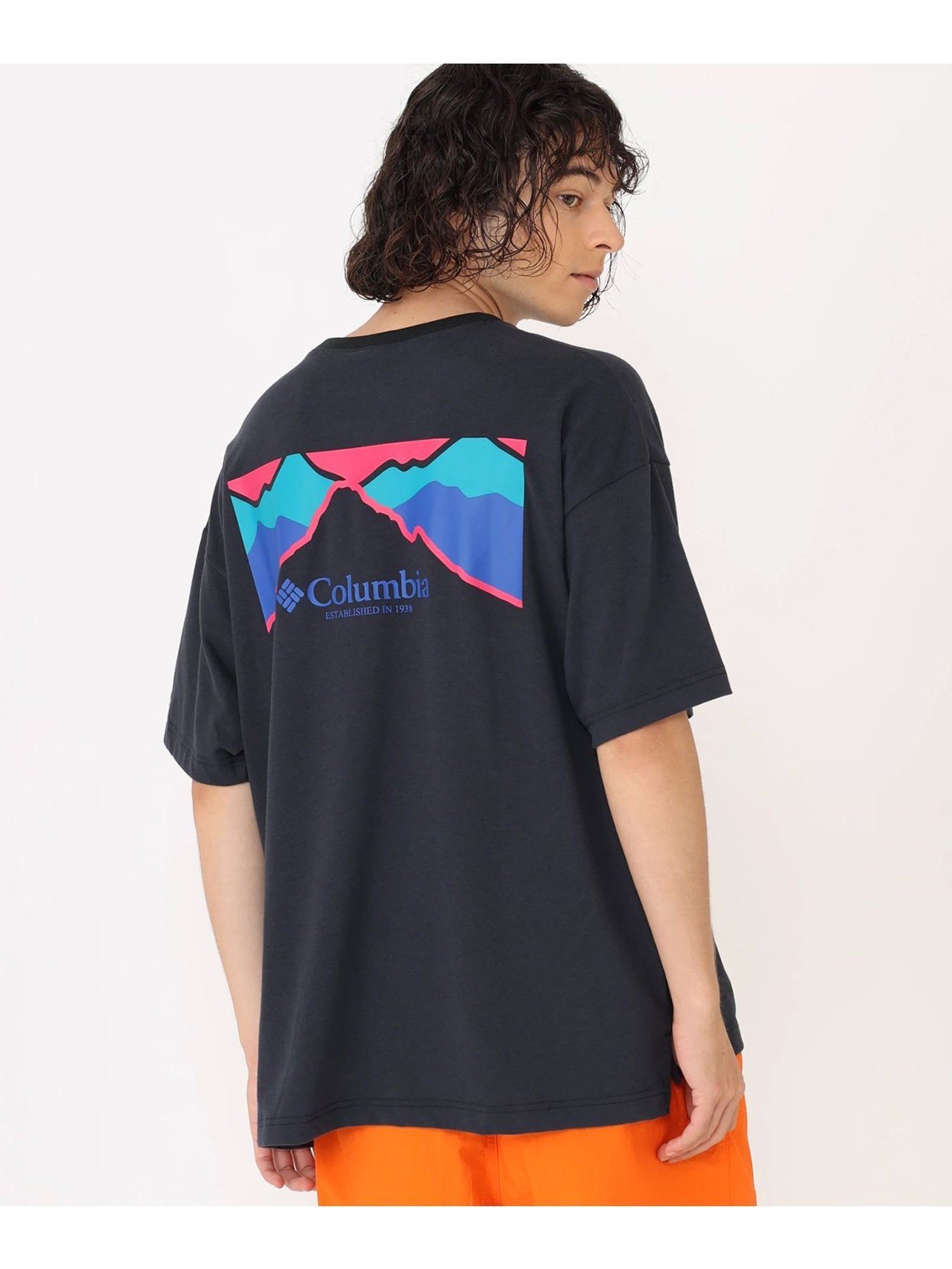 コロンビア Tシャツ メンズ Columbia コールド ベイ ダッシュ ショートスリーブティー コロンビア トップス カットソー・Tシャツ ブラック ホワイト ブラウン グリーン【送料無料】