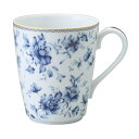 NARUMI 【公式】ナルミ マグカップ(ブルーフラワー) 300cc ナルミ 食器・調理器具・キッチン用品 グラス・マグカップ・タンブラー ブルー
