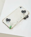 【SALE/30%OFF】ROPE' PICNIC PASSAGE モチーフスマホチェーンハンドル ロペピクニック スマホグッズ・オーディオ機器 その他のスマホグッズ・オーディオ機器 ゴールド ブラック