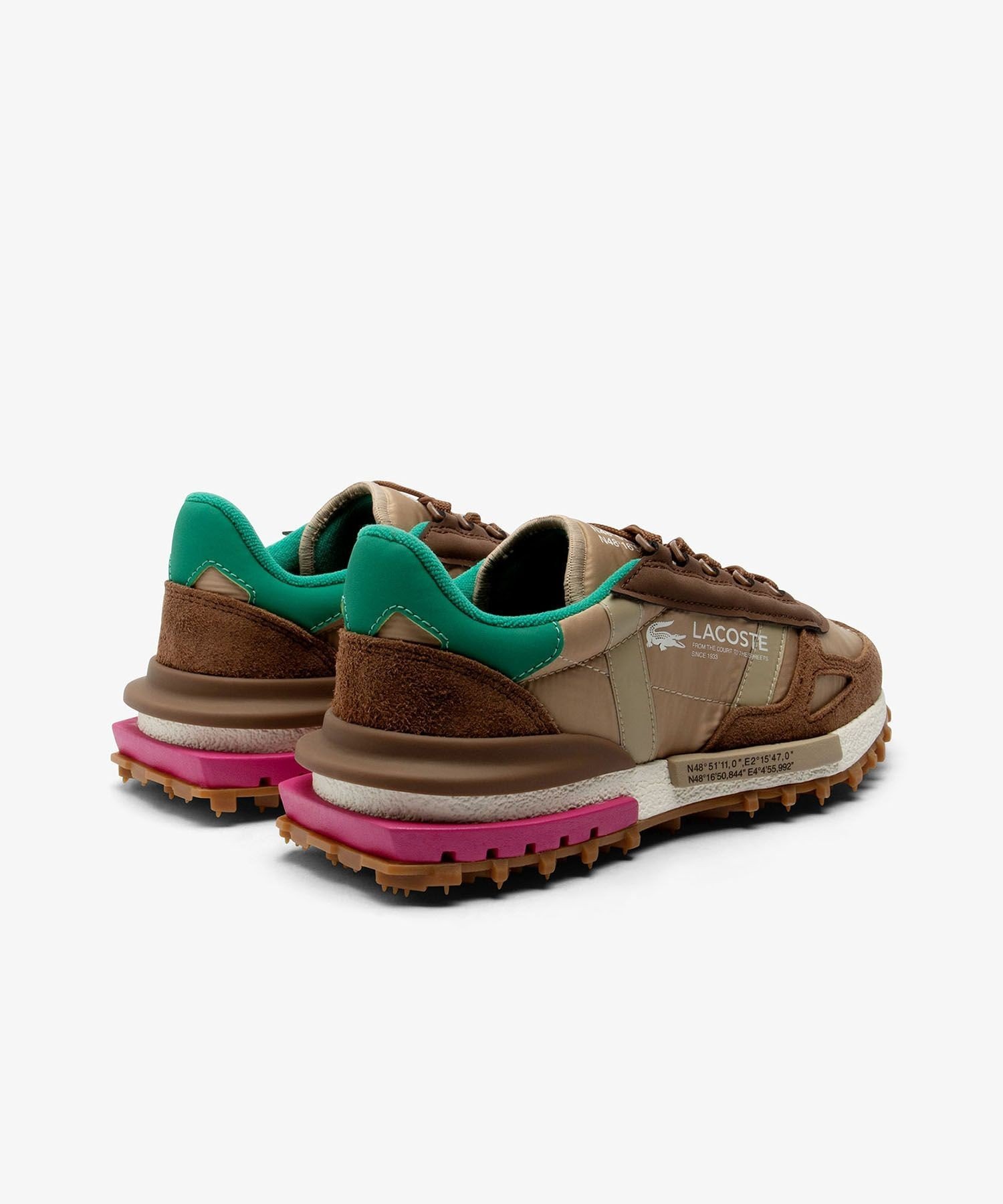 LACOSTE ウィメンズ ELITE ACTIVE 224 2 SFA ラコステ シューズ・靴 スニーカー ブラウン【送料無料】