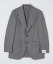 【SALE/35%OFF】SHIPS MEN 【SHIPS別注】CARUSO: AIDA ワイドラペル ピンヘッド ジャケット シップス ジャケット・アウター テーラードジャケット・ブレザー グレー【送料無料】