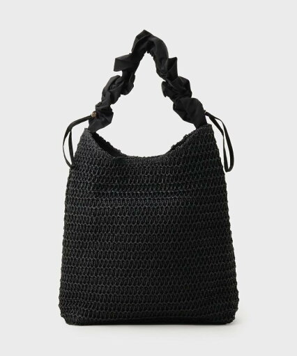 THE SHOP TK タフタフリル雑材トート ザ ショップ ティーケー バッグ トートバッグ ブラック ベージュ【送料無料】 THE SHOP TK タフタフリル雑材トート ザ ショップ ティーケー バッグ トートバッグ ブラック ベージュ【送料無料】