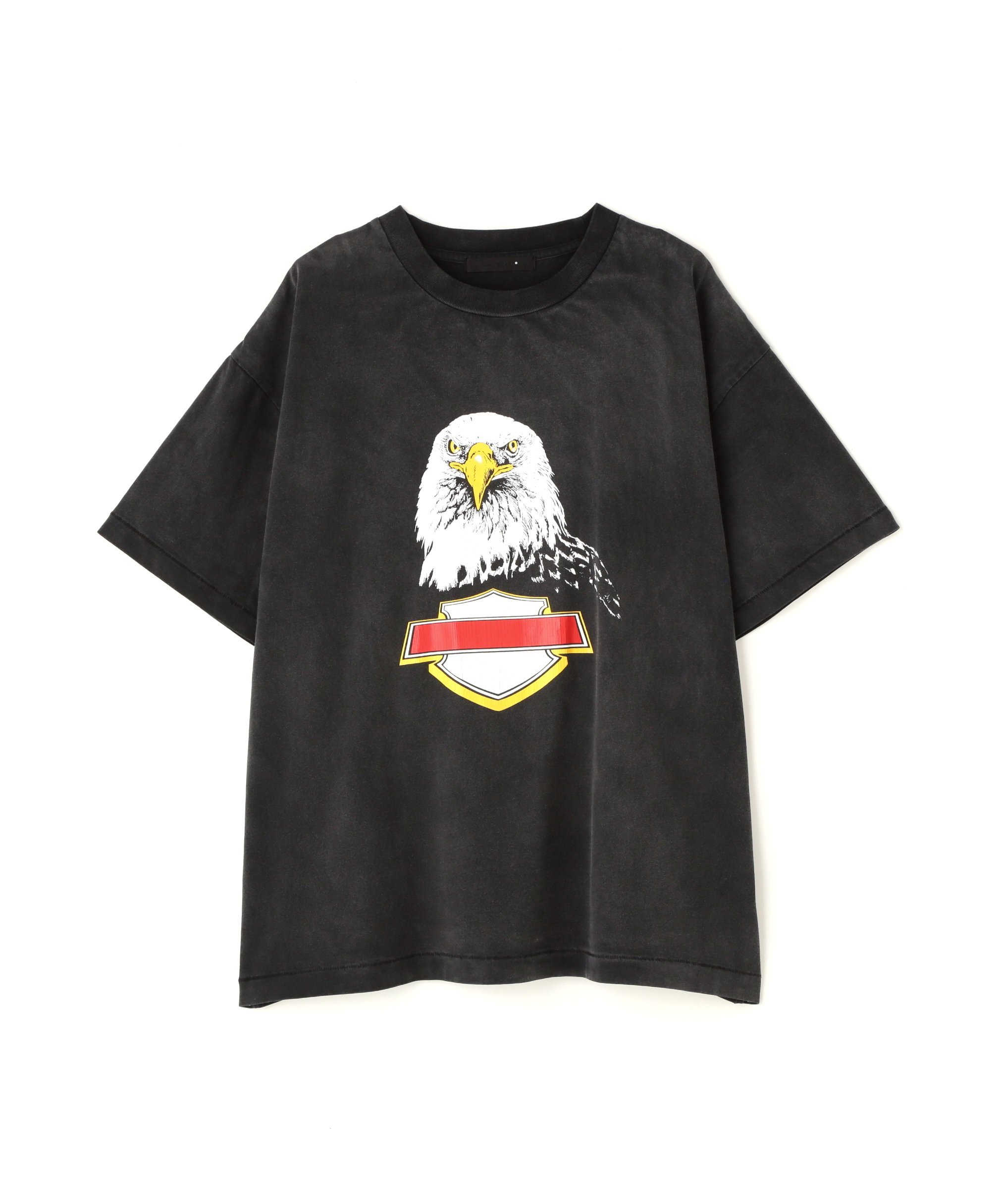 LHP WHITELAND/ホワイトランド/EAGLE TEE エルエイチピー トップス カットソー・Tシャツ ブラック