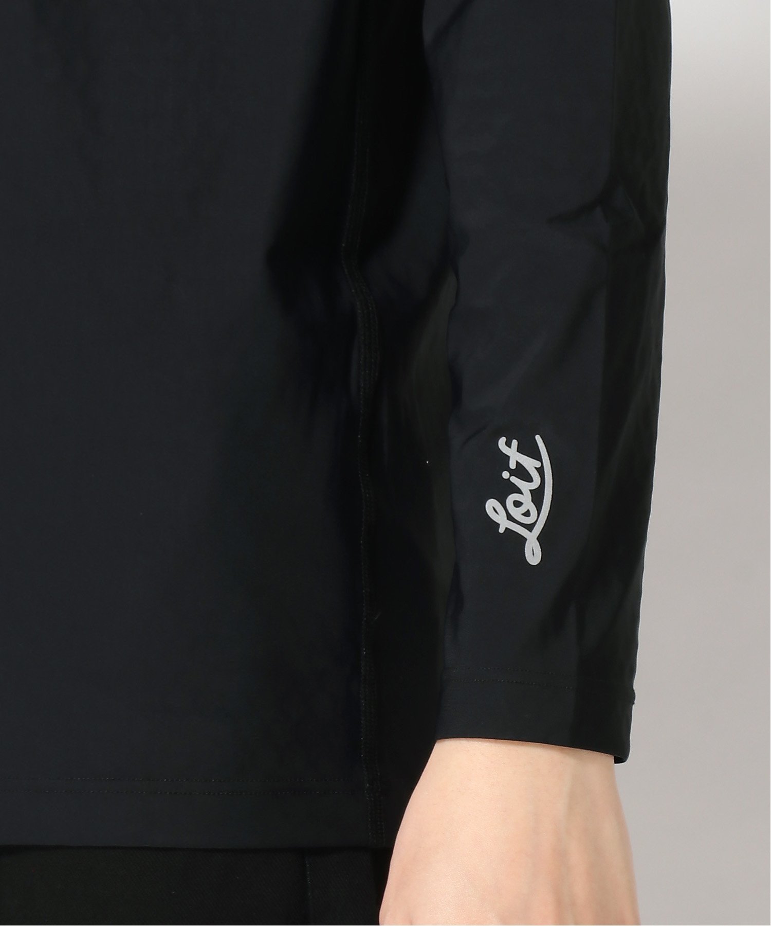 Loif (U)【Loif GOLF】HYOON EXアンダーシャツ フリーノット トップス カットソー・Tシャツ ホワイト ブラック