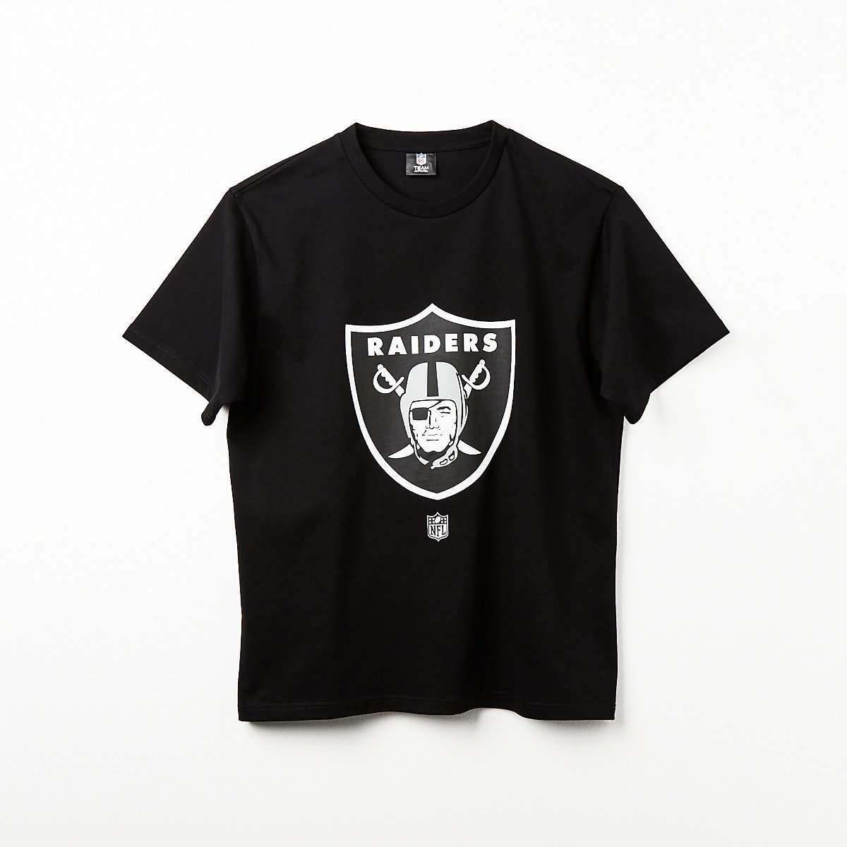 【SALE／29 OFF】5351POUR LES HOMMES 【5/】NFL RAIDERS T シャツ ゴーサンゴーイチプールオム トップス カットソー Tシャツ ブラック グレー【送料無料】