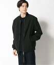 【SALE／50%OFF】GUESS (M)Comfort Flight Jacket ゲス ジャケット・アウター ブルゾン・ジャンパー ブラック ベージュ【送料無料】