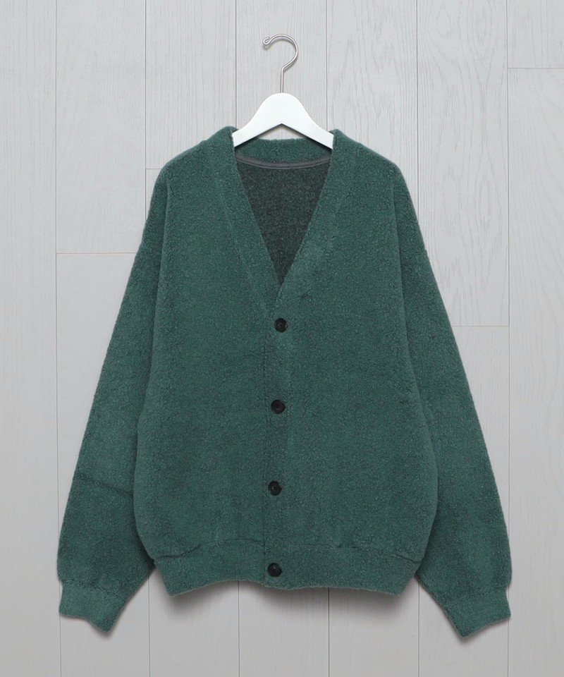 ユナイテッドアローズ 【SALE／30%OFF】BEAUTY&YOUTH UNITED ARROWS ＜Koti Beauty &Youth＞WOOL MIX PILE CARDIGAN/カーディガン ユナイテッドアローズ アウトレット ジャケット・アウター ブルゾン・ジャンパー グレー【送料無料】