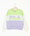 【SALE／40%OFF】FILA フィラ/(K)TC裏毛クルースウェット ニッキー トップス スウェット・トレーナー グリーン ネイビー