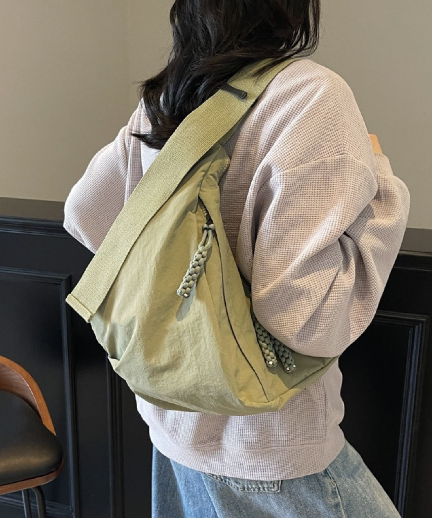 良品　IBIZAイビサ　ウエストポーチ　ボディバッグ　グリーン　日本製　レア 良品 IBIZAイビサ ウエストポーチ ボディバッグ グリーン 日本製