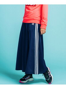 【SALE／50%OFF】adidas Originals ロング サテン スカート [LONG SATIN SKIRT] アディダスオリジナルス アディダス スカート ロングスカート ネイビー ブラック【送料無料】