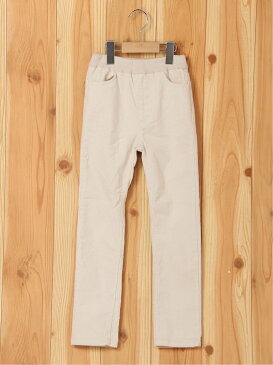 【SALE/50%OFF】petit main コーデュロイスキニーPT ナルミヤオンライン パンツ/ジーンズ キッズパンツ グレー ホワイト カーキ パープル
