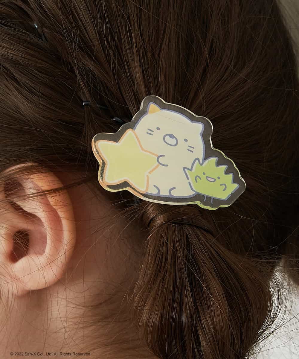 a.v.v [KIDS]すみっコぐらしヘアポニー アー・ヴェ・ヴェ ヘアアクセサリー その他のヘアアクセサリー ベージュのサムネイル