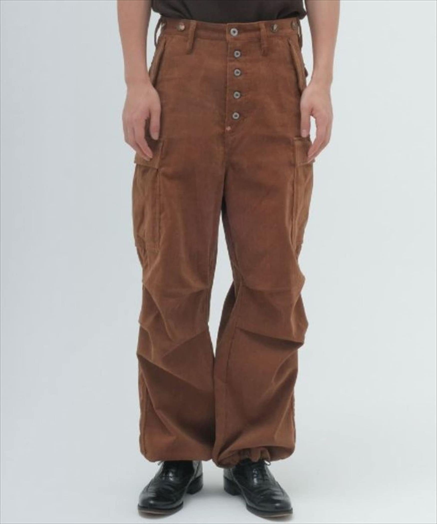 【SALE／50%OFF】LHP SUGARHILL/シュガーヒル/CORDUROY ARMY CARGO PANTS/22SSPT14 エルエイチピー パンツ/ジーンズ パンツその他 ブラウン【送料無料】