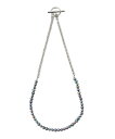 LOVELESS 【UNISEX】メタリックパールチェーンコンビ ネックレス ラブレス アクセサリー・腕時計 ネックレス シルバー【送料無料】