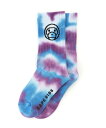 A BATHING APE BABY MILO TIE DYE RIB SOCKS K ア ベイシング エイプ 靴下 レッグウェア 靴下 ブルー オレンジ