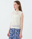 【SALE/30%OFF】MACKINTOSH PHILOSOPHY メッシュニットベスト マッキントッシュ フィロソフィー トップス ニット ホワイト レッド ネイビー【送料無料】