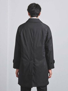 Padded Raglan Coat 1125-199-7241: Black Padded Raglan Coat 1125-199-7241: Black