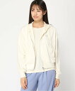 【SALE/50%OFF】GUESS GUESS パーカー (W)Hooded Zip-Up ゲス トップス パーカー・フーディー ブラック ホワイト【送料無料...
