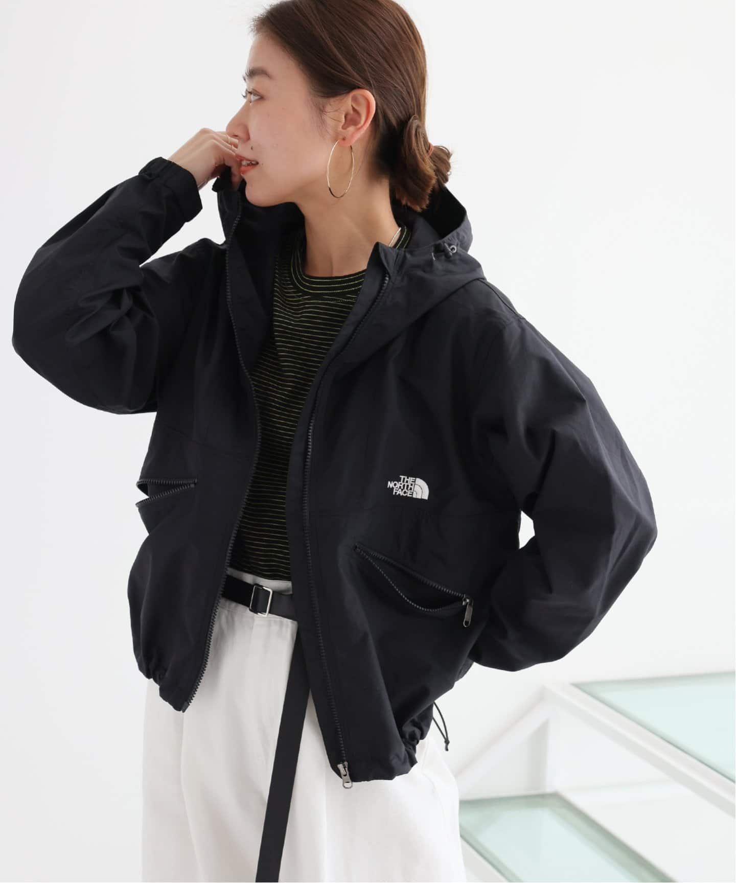 JOURNAL STANDARD relume 【THE NORTH FACE/ ザノースフェイス】 Short Compact Jacket:ブルゾン ジャーナル スタンダード レリューム ジャケット・アウター マウンテンパーカー ブラック【送料無料】