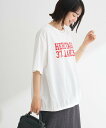 【SALE/20%OFF】Green Parks カレッジロゴ刺繍5分袖チュニック グリーンパークス ワンピース・ドレス チュニック イエロー グレー ホワイト...